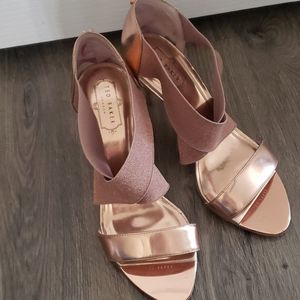 Ted Baker Rose Gold Heels